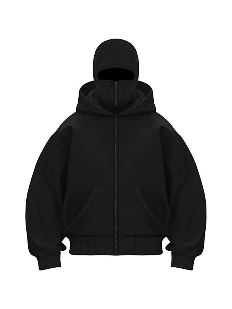 Balaclava Zip Hoodie