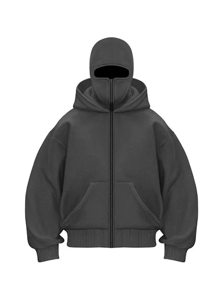 Balaclava Zip Hoodie